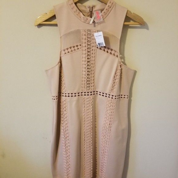 Free People  Sky Scraper Bodycon Mini Dress. - Picture 4 of 16